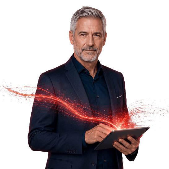 FRED mit Tablet